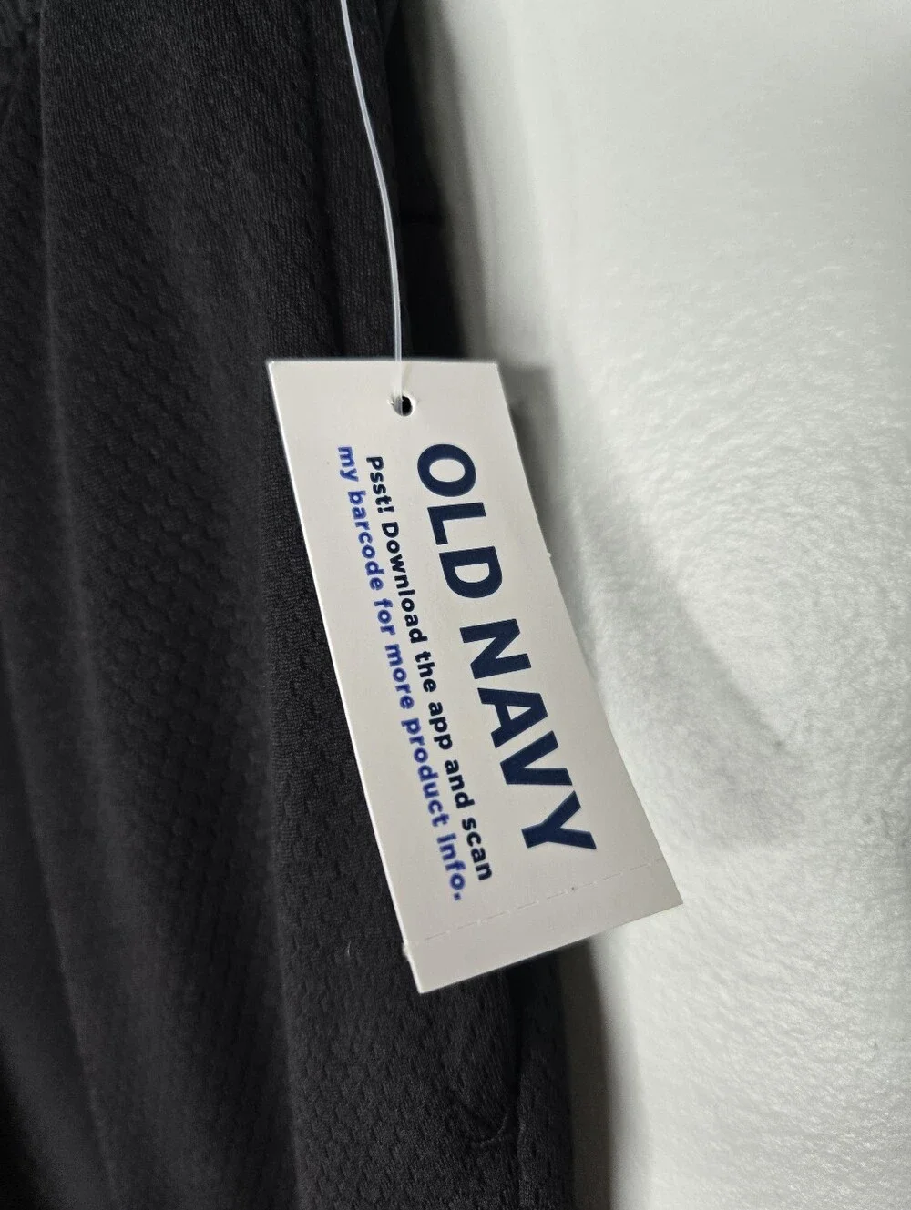 Old Navy Active Black Boys Go Dry Shorts L NWT
